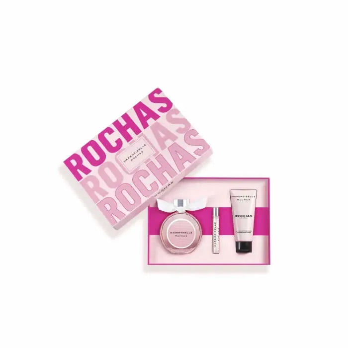 Rochas Mademoiselle Eau De Parfum Spray 90ml Set 3 Parti – 90ml – ROCHAS