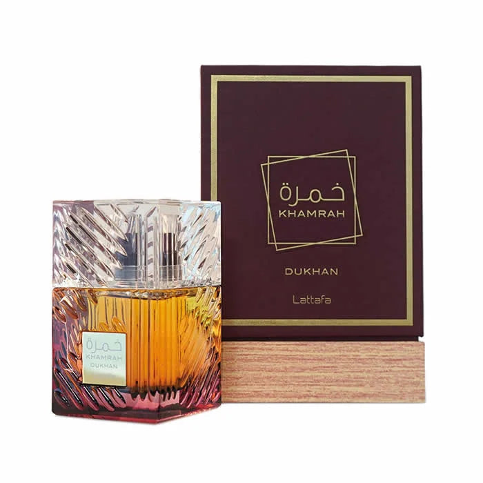 Lattafa Khamrah Dukhan Eau De Parfum Spray 100ml – 100ml – LATTAFA