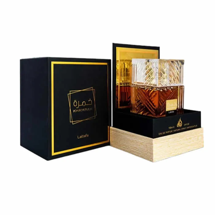 Lattafa KHAMRAH EDP SPRAY 100ML – 100ML – LATTAFA