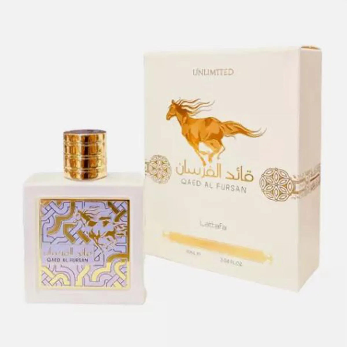 Lattafa QUAED AL FURSAN UNLIMITED EAU DE PARFUM SPRAY 90ML – 90ML – LATTAFA