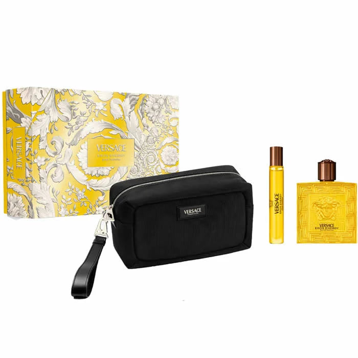 Versace Eros Energy Pour Homme Eau De Parfum Spray 100ml Set 3 Parti – 100ml – VERSACE