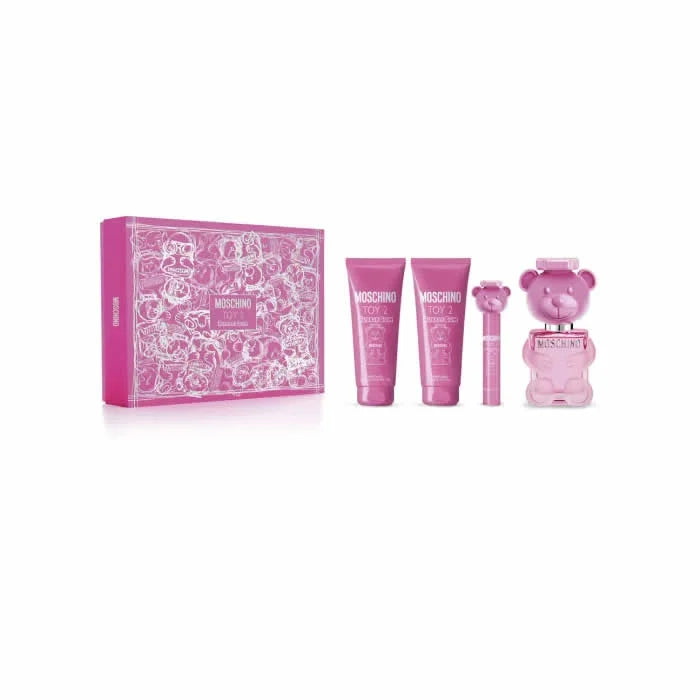 Moschino Toy 2 Bubble Gum Eau de Toilette Spray 100ml Set 4 Parti – 100ml – MOSCHINO
